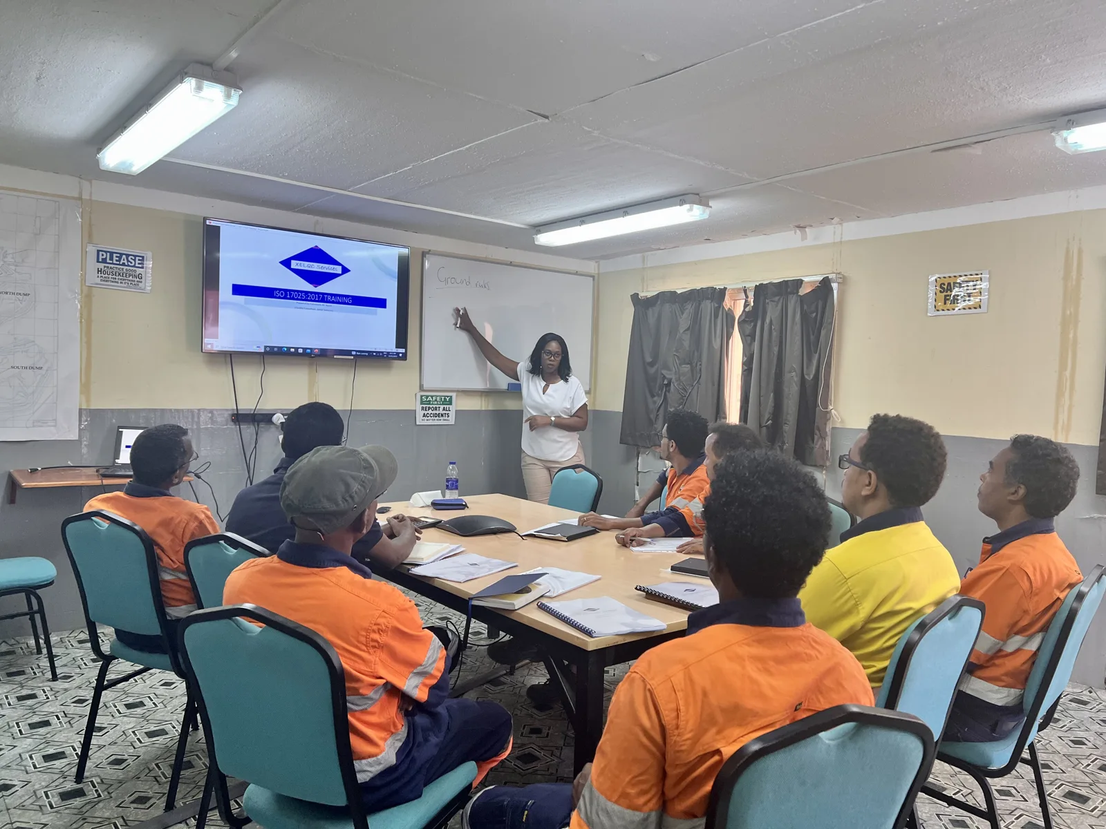 Laboratory personnel participating in ISO/IEC 17025 capability development