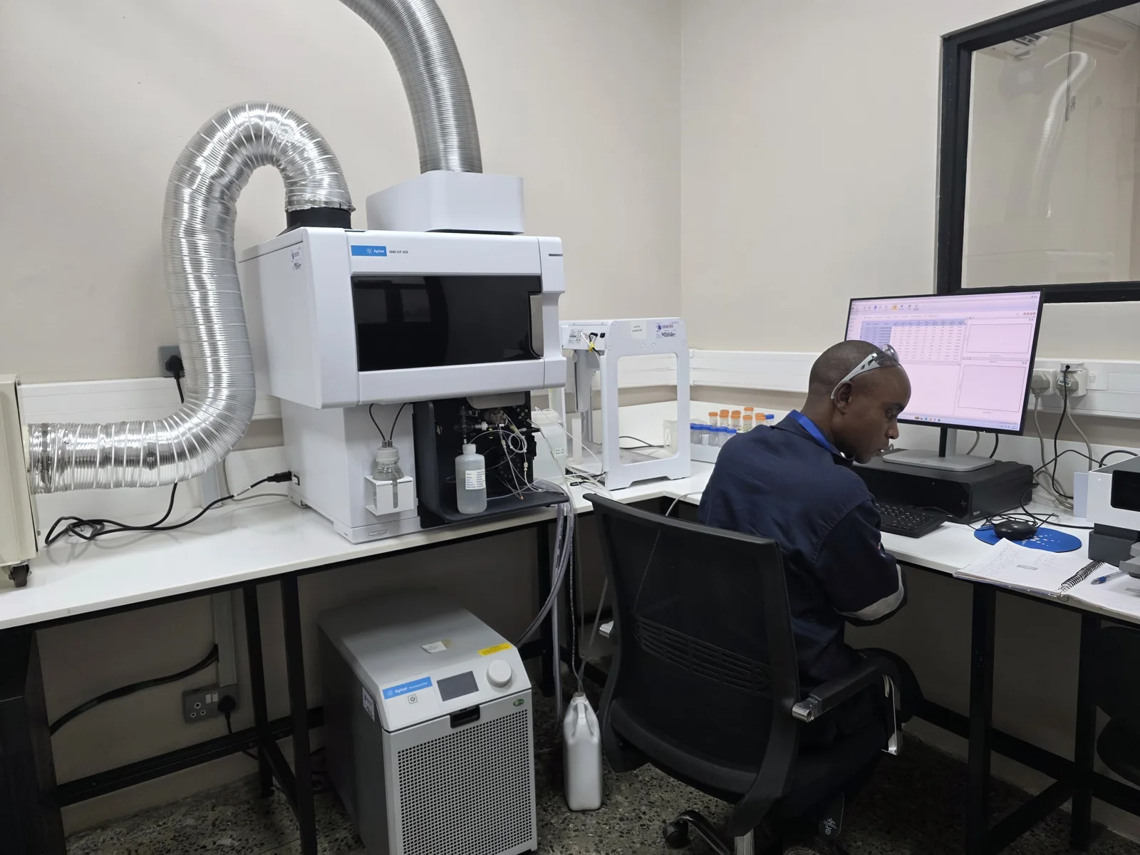 ICP analysis in routine operation